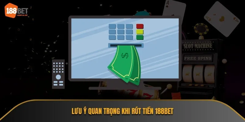 Lưu ý kiểm tra các yêu cầu về vòng cược trước khi rút tiền