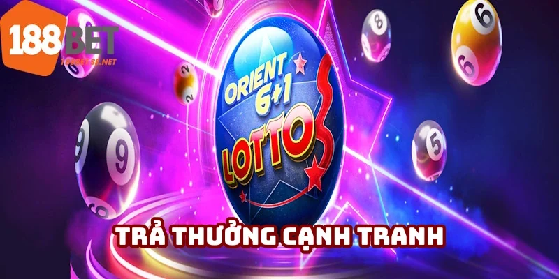 Xổ số 188BET trả thưởng hấp dẫn
